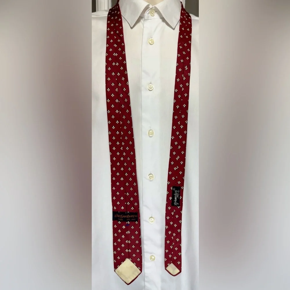 YVES SAINT LAURENT Silk Tie